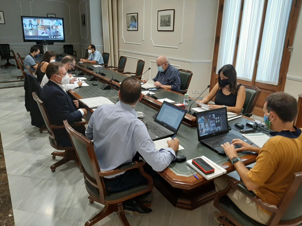 Imagen reunión Comisión