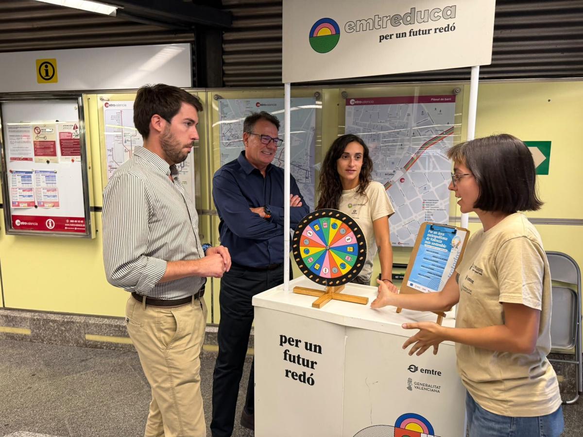 Belencoso y Potenciano amb les educadores de Emtreduca